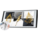 Frameless Golden Leaves Oil Paint by Numbers Kit Handpainted Artwork Wall C