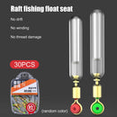 30x Silicone Silicone Fishing Float Holder Rotating Float Rest Seat (M) Newly