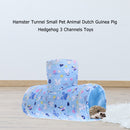 Small Animal Rabbit Tunnel Cartoon Design Print Hamster Guinea Pig Pet Products