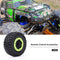 #A 4pcs Rim Tire Kit 105mm Rc Accessories for 1/10 Traxxas Slash 4x4 Vkar 10sc H