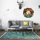 Party Christmas Decorations Garland Ornament Christmas Wreath Wall Hanging