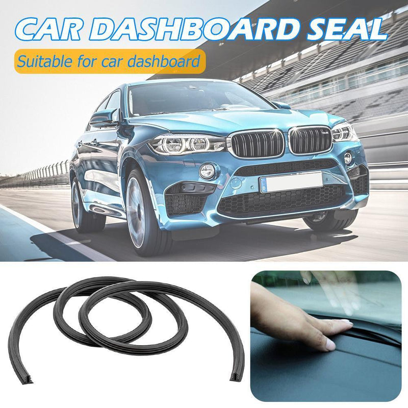 1.6m Car Dashboard Sealing Strip Weatherstrip Rubber Sound Insulation Seal