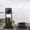 For Insta360 X3 Panoramic Camera Desktop Support Vertical Base Accessories