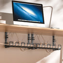 Under Desk Cable Tray - Under The Table Socket Cord Storage Organizer - No