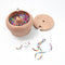 Gem Workshop Haldoo Wood Carved Bead Spinner with Needle Steel 7AE\