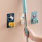 Non-slip Wall Hanging Storage Mop Hook Bathroom Suction Holder Bracket (A)