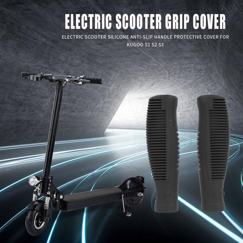 2pcs Electric Scooter Silicone Anti-slip Handle Cover for Kugoo S1 S2 S3 Newly