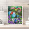 Flower Bird Oil Paint By Numbers DIY Handpainted on Canvas Wall Art (B1040)