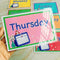 7Pcs Alphabet Number Flash Week Card Set Preschool Educational R6H6 L3H3 K6B7