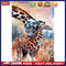 Animal Family Oil Paint By Numbers Kits DIY Craft Coloring Drawing Home Decor