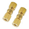 Brass Compression Fitting Straight Union Connector M7G3 *3/16"OD 3/16" OD P6T2