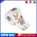 Christmas Toilet Roll Paper Santa Claus Home Bathroom Paper Xmas Tissue (1)