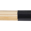 1 Pair 15.7" 40cm Jazz Drum Brushes Drum Sticks Bamboo Black Newly
