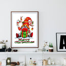 5D DIY Diamond Drawing Christmas Goblin Full Round Drill Wall Decor Art (B5051)