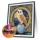 5D Diamond Painting Kit Owl Partial Special Shape Drill Rhinestone DIY Wall Arts