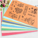 DIY Transparent Cartoon Scrapbooking Album Card ?Silicone Seal Stamp Sheets