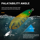 Reflective Sequins Frog Crankbait Fishing Lures 86mm 25g Artificial Wobbler B