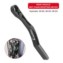 TOOPRE Road Bike Chain Guide Drop Catcher for 34-50T 36-52T 39-53T (Black)