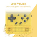 V90 3.0 inch Retro Flip Handheld Console Mini Video Game Player (Yellow) Newly