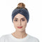 Wrap Knitted Headband Hair Accessories Ear Warmer Headband Cross Knot Hairband
