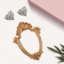 Embossed Photo Frame DIY Photography Background Nail Art Earrings Photo Frame