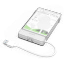 MAIWO K104 2.5-inch USB 3.0 SATA HDD Box Hard Disk Drive Transparent Case