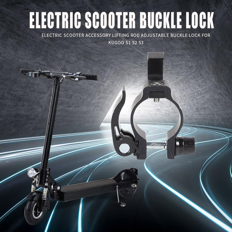 Electric Scooter Accessory Lifting Rod Adjustable Buckle Lock for Kugoo S1 S2 S3