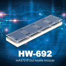 MAX7219 Dot Matrix Module Microcontroller 4 in 1 Display Board with Dupont