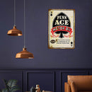 Retro Metal Sign Letters Design Kitchen Living Room Art Plates Painting Gifts