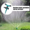 360° Rotating Lawn Sprinkler Yard Garden Water Sprinklers Y5R8 Irrigation G3O1