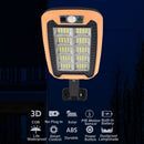 Sensor Lamp Smart Remote Control 160 LED Solar Street Light Security Wall Light