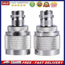 BNC Female to UHF Male Connector PL259 RF Coaxial Coax UHF to BNC Adapter