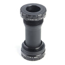 Press Fit Bottom Brackets Bicycle MTB Road Bike Aluminum Axis Parts (Black)