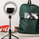 Selfie Ring Light Adjustable Dimmable LED Tabletop Selfie Lighting with Tripod