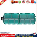 Plastic Box Fishing Tackle Box Small Accessory Box Square Fishhook Box Newly