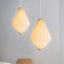 Nordic Creative Paper Origami Lantern Shade Pendant Light Decor (Diamond) Newly