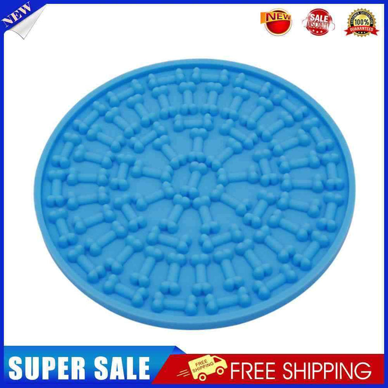 #A Pet Dogs Cats Slow Food Bowls with Suction Slow Feeders Treat Dispensing Pad