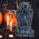 Halloween Tombstones Gravestone Prop Outdoor Graveyard Horror Garden Decor .