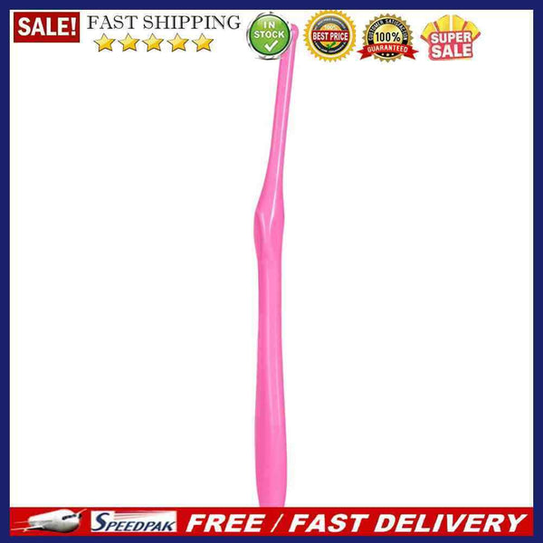 Orthodontic Interdental Brush Cleaning Soft Toothbrush Oral Care (Pink)