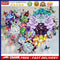 DIY Succulent Heart Oil Paint by Numbers Drawing on Canvas Pictures Home Deco