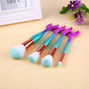 4pcs Professional Foundation Powder Eyeshadow Face Brush Makeup Brushes Set