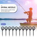 10x Bait Spike Hook Bait Sting Boilies Hair Rig Carp Fishing Tackle (7mm) Newly