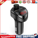 Car Bluetooth-compatible 4.2 FM Transmitter MP3 Player 3.4A Dual USB Charge
