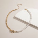 Chunky Chain Necklace Clavicle Chain Jewelry Accessories Simple Toggle Clasp