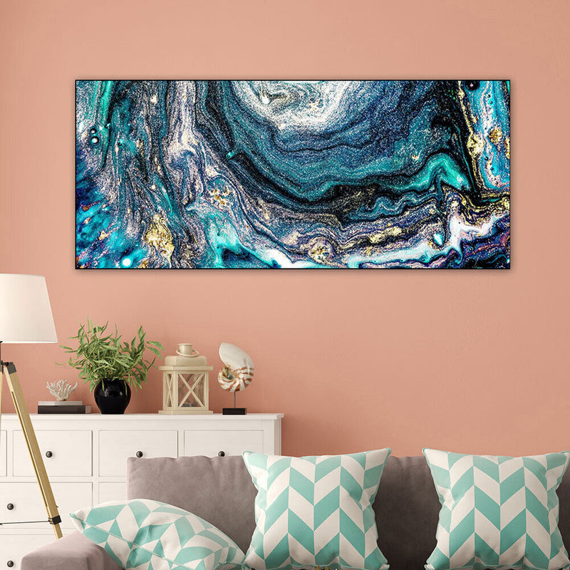 Abstract Star Galaxy Oil Paint By Numbers Kits DIY Handpainted on Canvas