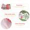 Christmas Burlap Bags with Drawstring Packaging Burlap Pouches Xmas Gift Bags