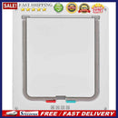Lockable Kitten Puppy Pets Plastic Gate Doors 4 Way Dog Cat Security Flap Doo