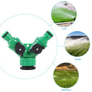3/4 Garden Faucet Y-Type Distribution Water Pipe Joint Double Head Small Nozzle