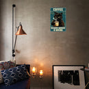 Retro Black Cat Metal Tin Sign for Bar Pub Club Plate Iron Painting Cafe Poster