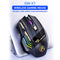 iMice GW-X7 7 Buttons RGB Wireless Mouse for Computer Mute Ergonomic Gaming Mice